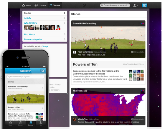 Twitter Discovery Redesign