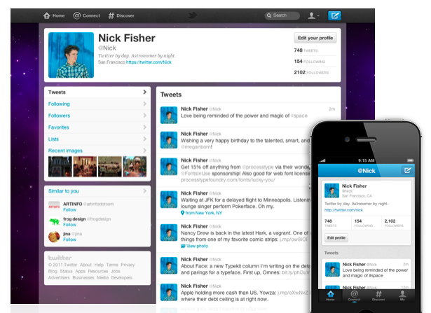 Twitter Profile Redesign