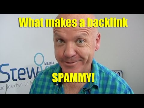 4 signs your SEO backlinks are spammy