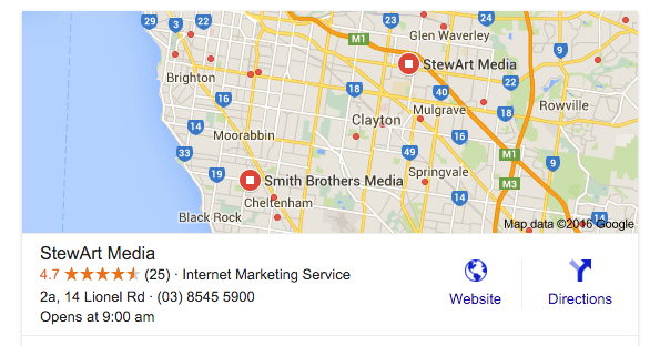 Finicky Google Places Listings 