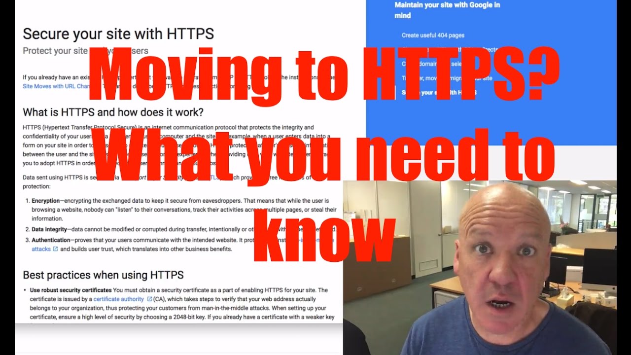 Moving to HTTPS, 5 Important Steps