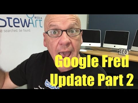 Google Fred Update Part 2