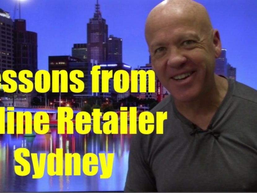 Lessons from Online Retailer Sydney