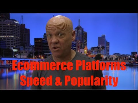 eCommerce Platforms: Speed & Popularity