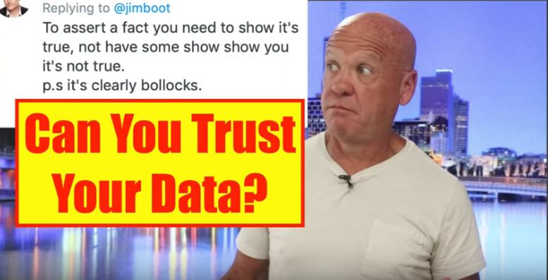 Do you trust your data?