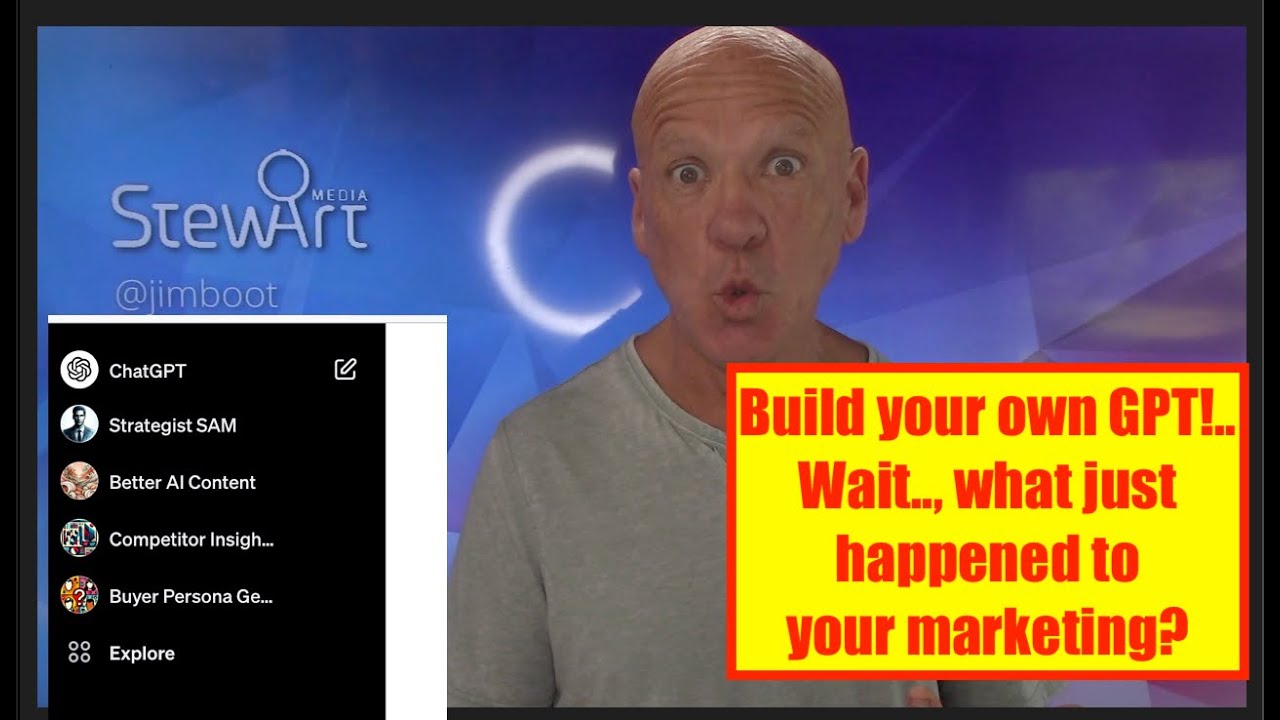 This is Huge! Build Your Own GPT! | StewArt Media
